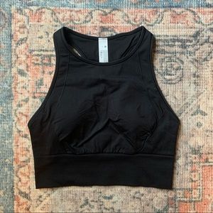 Lululemon High Neck Crop Sports Bra - Size 6
